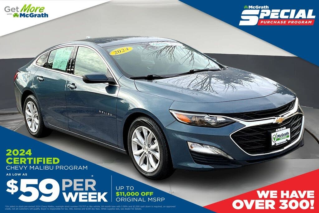 2024 Chevrolet Malibu LT with 1LT FWD