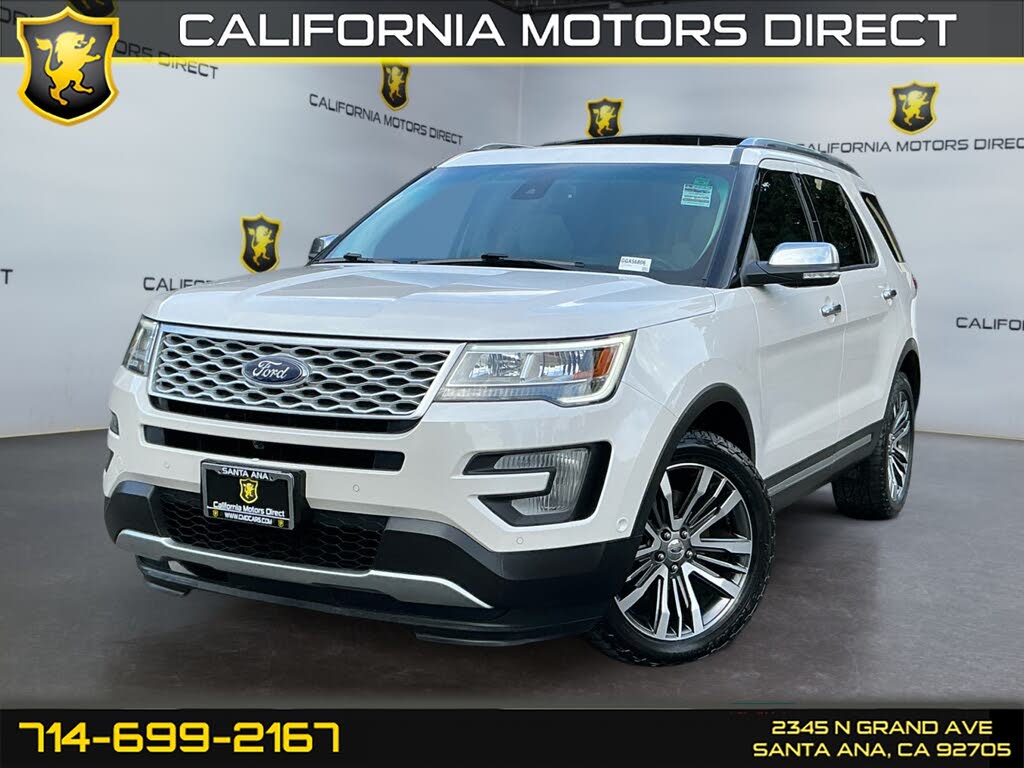 2016 Ford Explorer Platinum 4WD