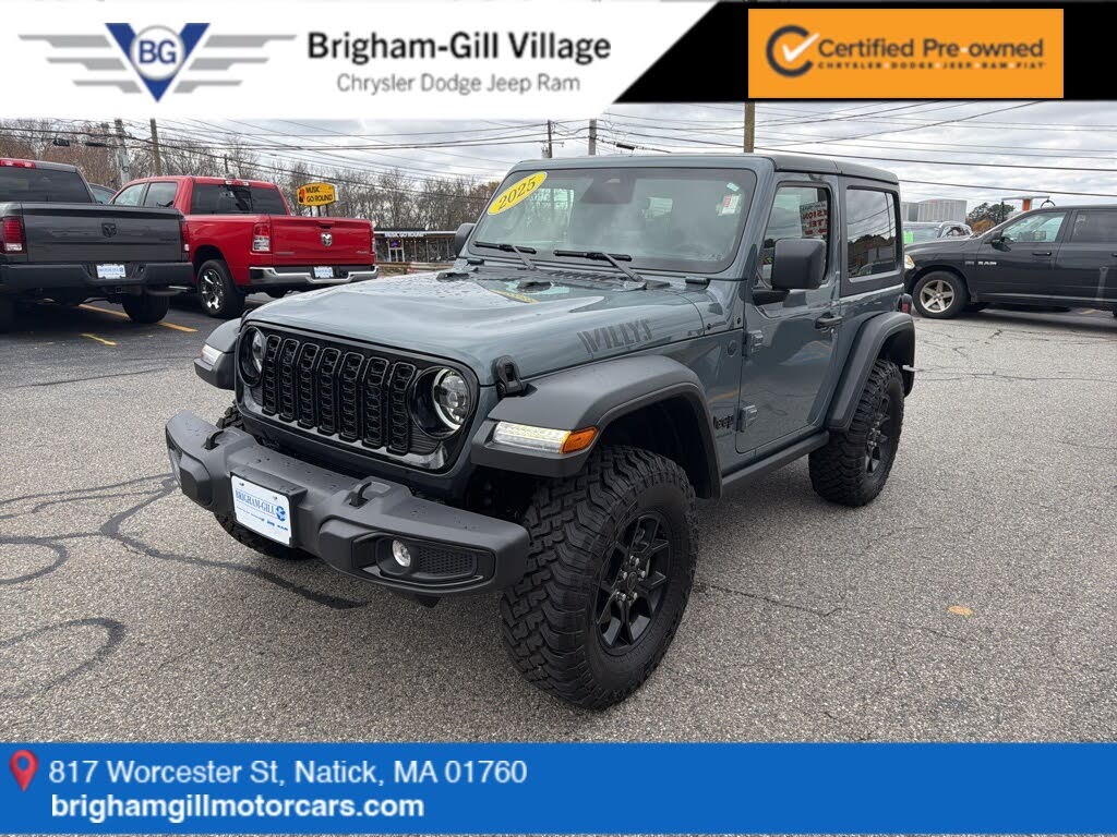 2025 Jeep Wrangler Willys 2-Door 4WD