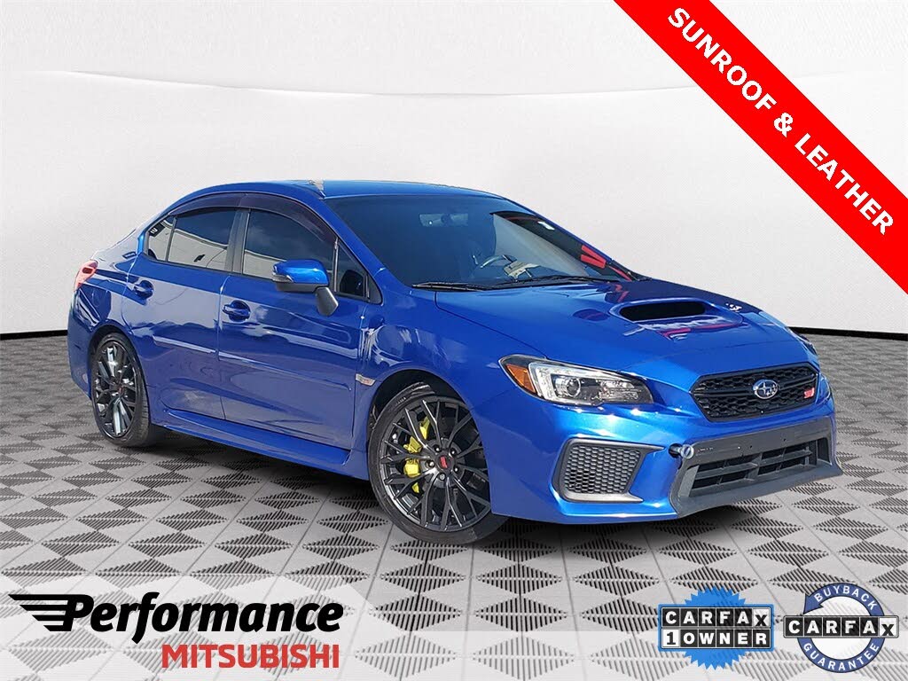 2019 Subaru WRX STI Limited AWD with Wing Spoiler