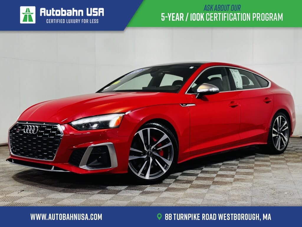 2022 Audi S5 Sportback 3.0T quattro Premium Plus AWD