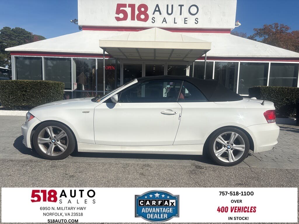 2009 BMW 1 Series 128i Convertible RWD