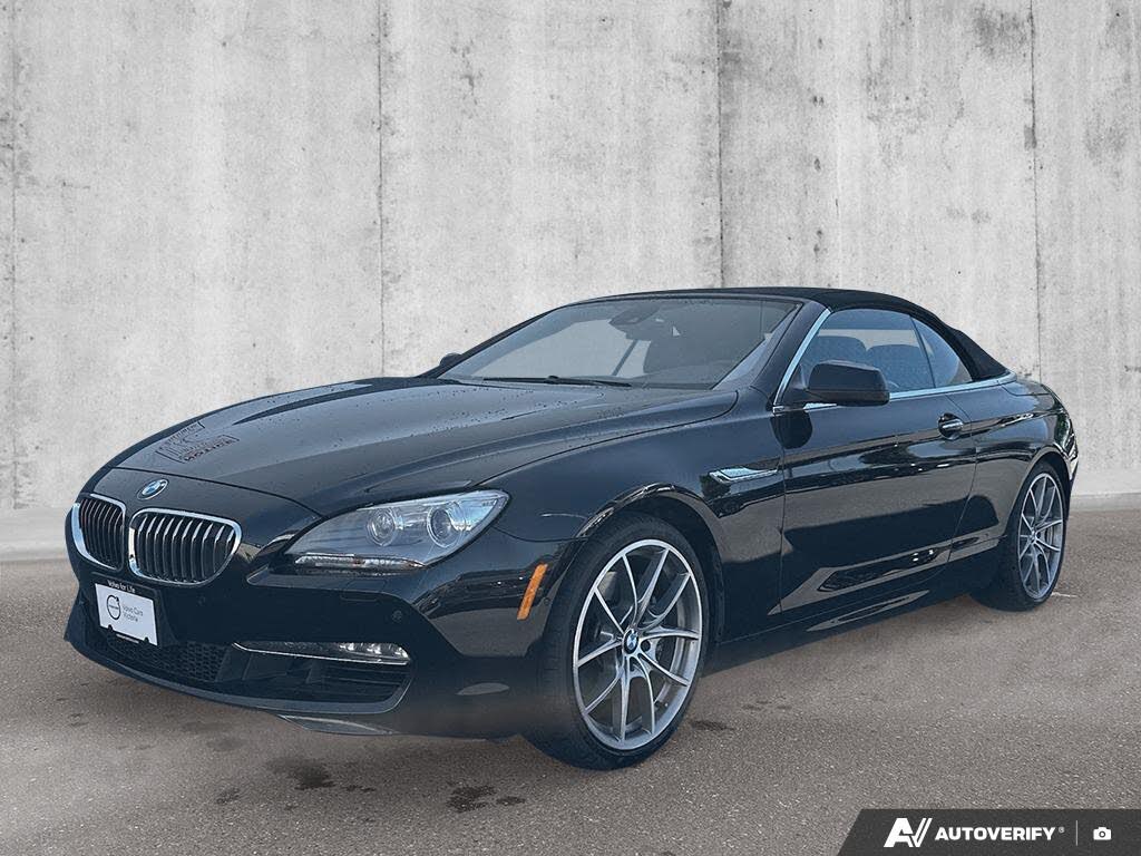 2012 BMW 6 Series 650i Convertible RWD