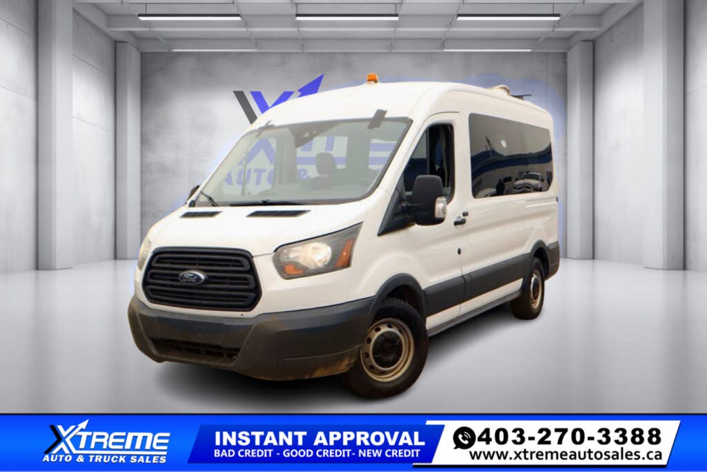 2015 Ford Transit Passenger 150 XL Medium Roof RWD with Sliding Passenger-Side Door
