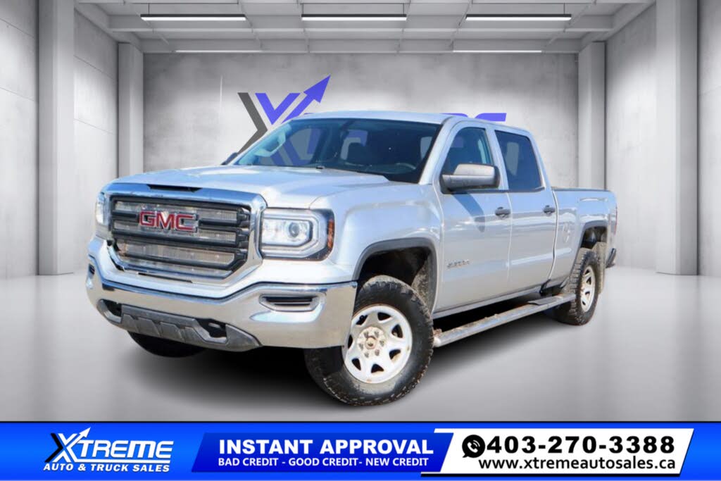 GMC Sierra 1500 Base Crew Cab 4WD 2017