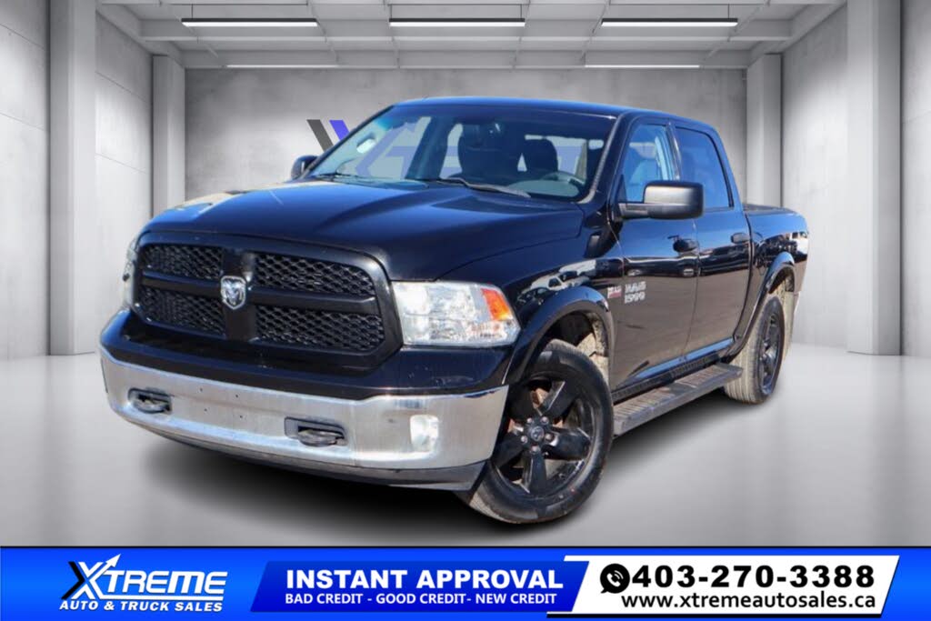 2017 RAM 1500 Outdoorsman Crew Cab 4WD