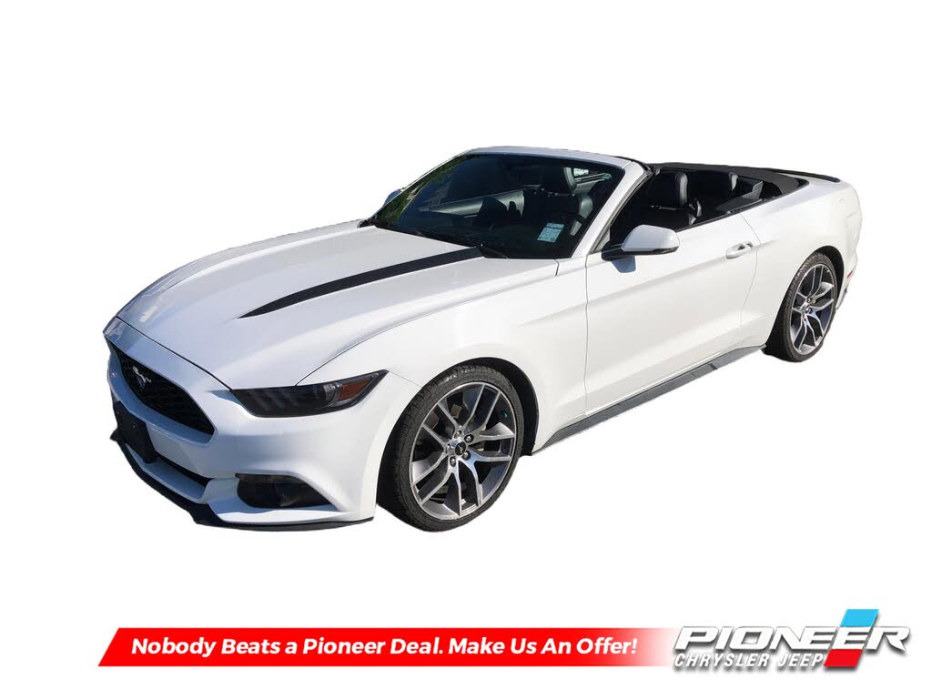 2015 Ford Mustang EcoBoost Premium Convertible RWD