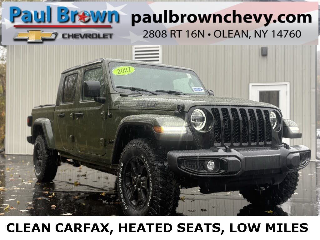 2021 Jeep Gladiator Willys Crew Cab 4WD