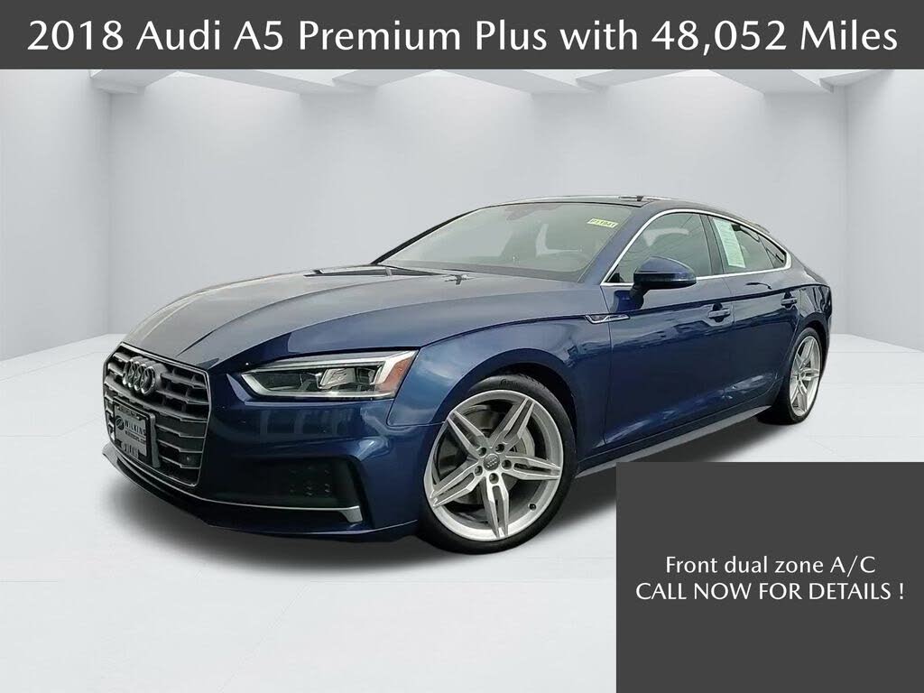 2018 Audi A5 Sportback 2.0T quattro Premium Plus AWD