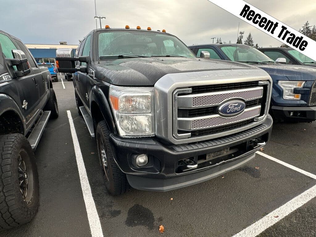 2014 Ford F-350 Super Duty Platinum Crew Cab 4WD