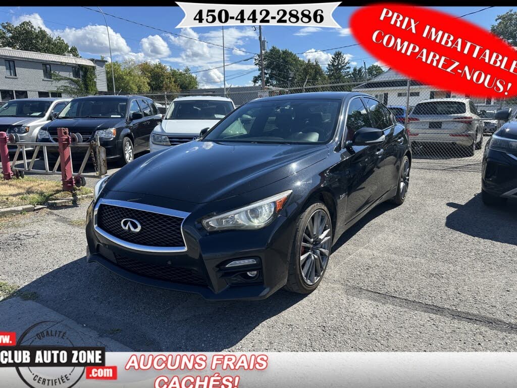 2017 INFINITI Q50 Red Sport 400 AWD