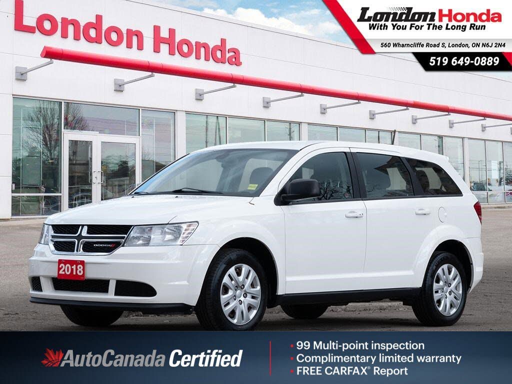 2018 Dodge Journey Canada Value Package FWD