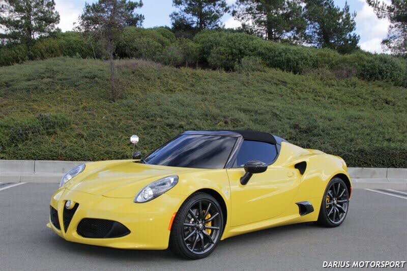 2016 Alfa Romeo 4C Spider RWD