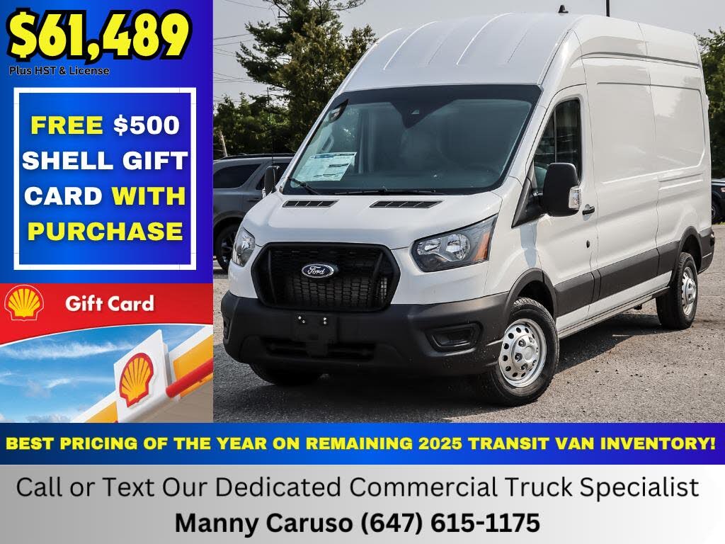 2025 Ford Transit Cargo 250 High Roof LB RWD