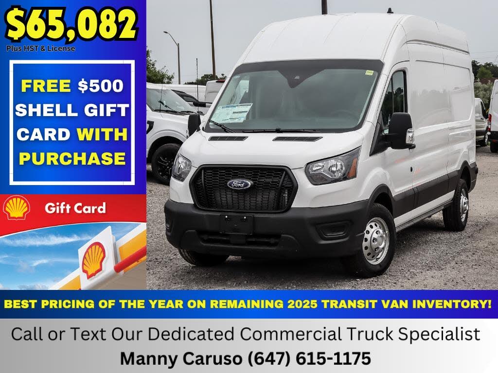 2025 Ford Transit Cargo 250 High Roof LB AWD