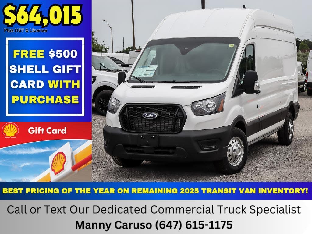2025 Ford Transit Cargo 250 High Roof LB AWD
