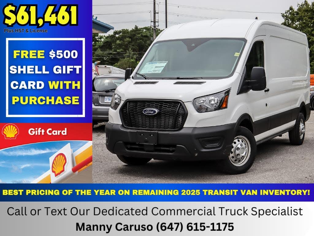 2025 Ford Transit Cargo 150 Medium Roof LB AWD
