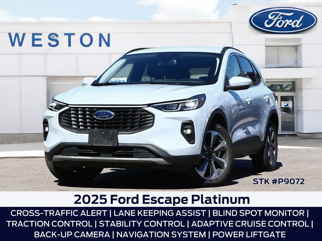 2025 Ford Escape Platinum AWD