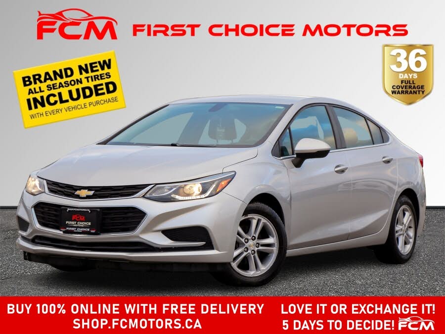 2016 Chevrolet Cruze LT Sedan FWD