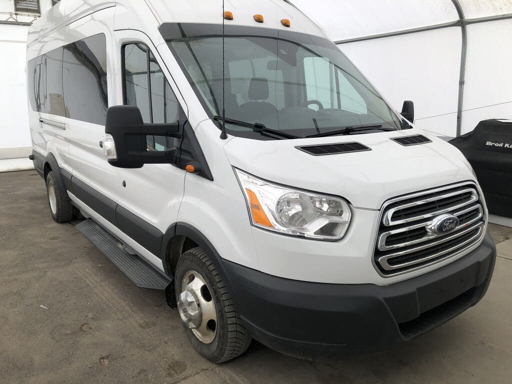 2018 Ford Transit Passenger 350 HD XLT Extended High Roof LWB DRW RWD with Sliding Passenger-Side Door