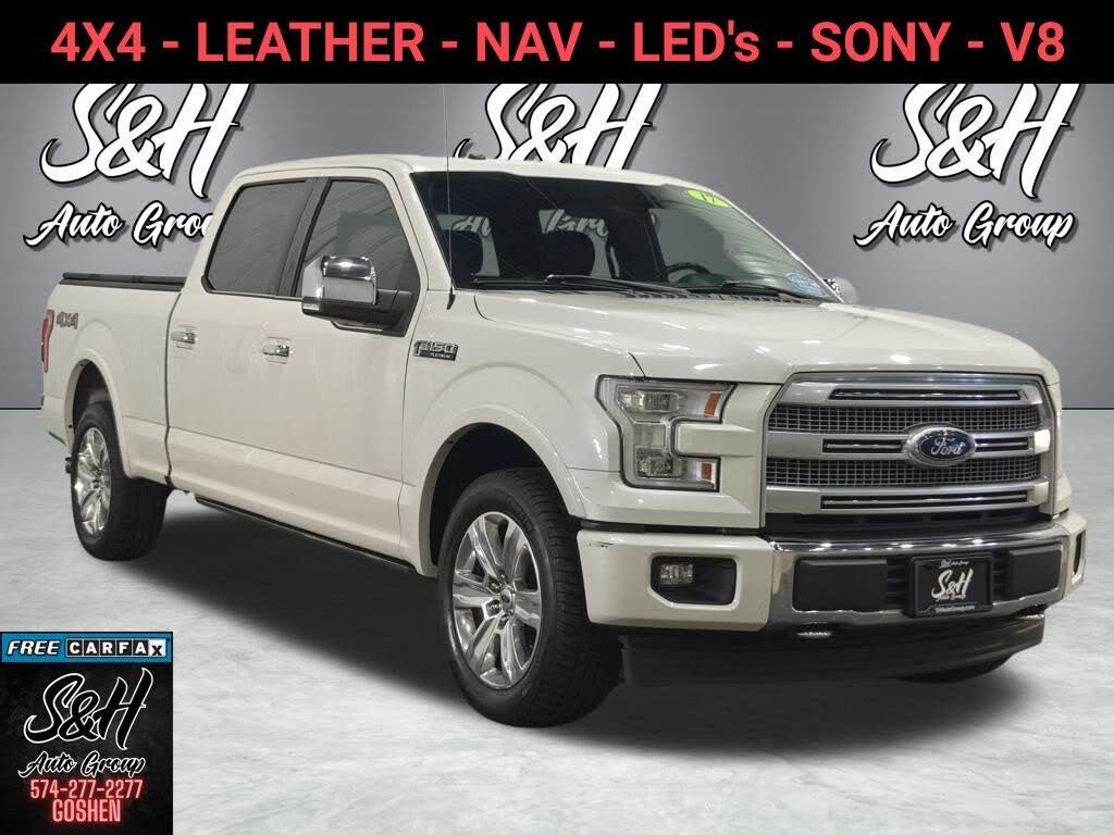2017 Ford F-150 Platinum SuperCrew LB 4WD