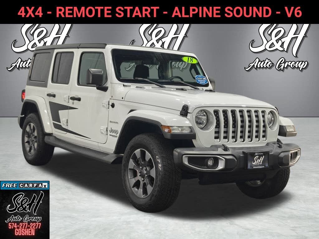 2018 Jeep Wrangler Unlimited Sahara 4WD