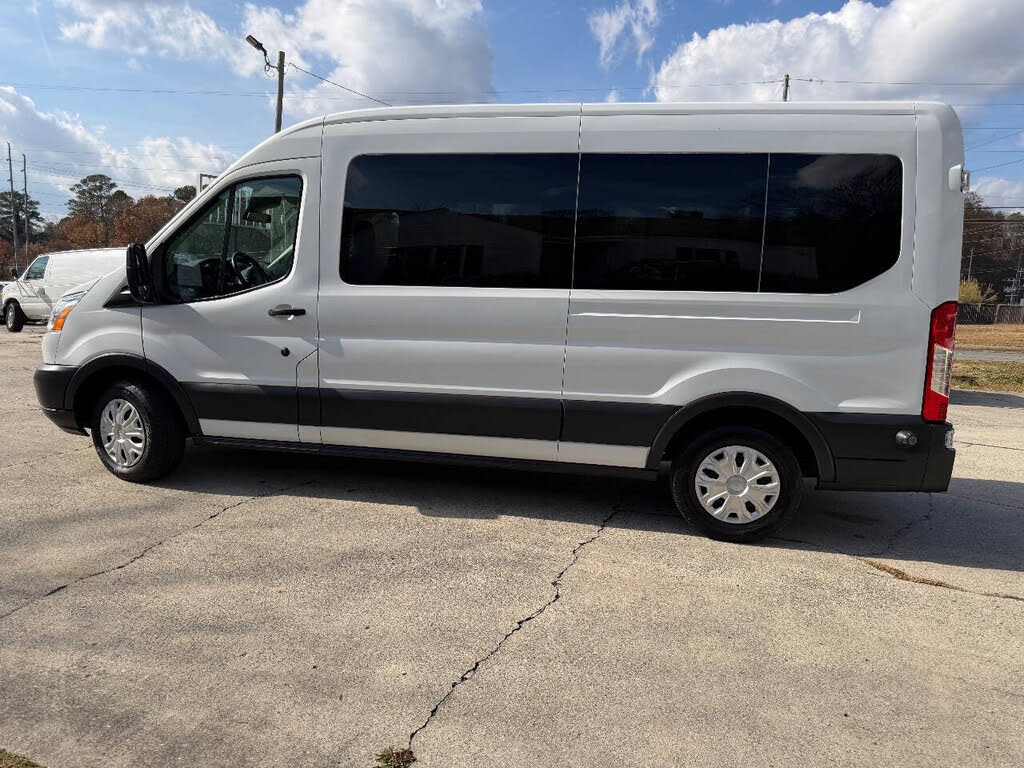 2016 Ford Transit Passenger 350 XLT Medium Roof LWB RWD with Sliding Passenger-Side Door