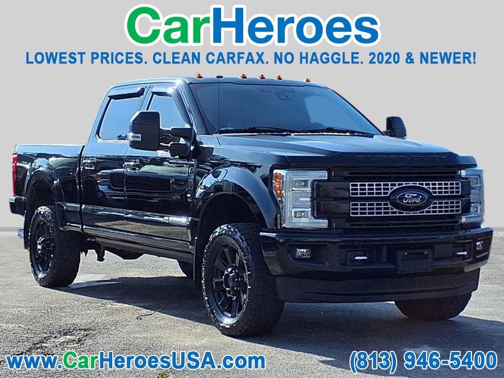 2017 Ford F-350 Super Duty Platinum Crew Cab 4WD