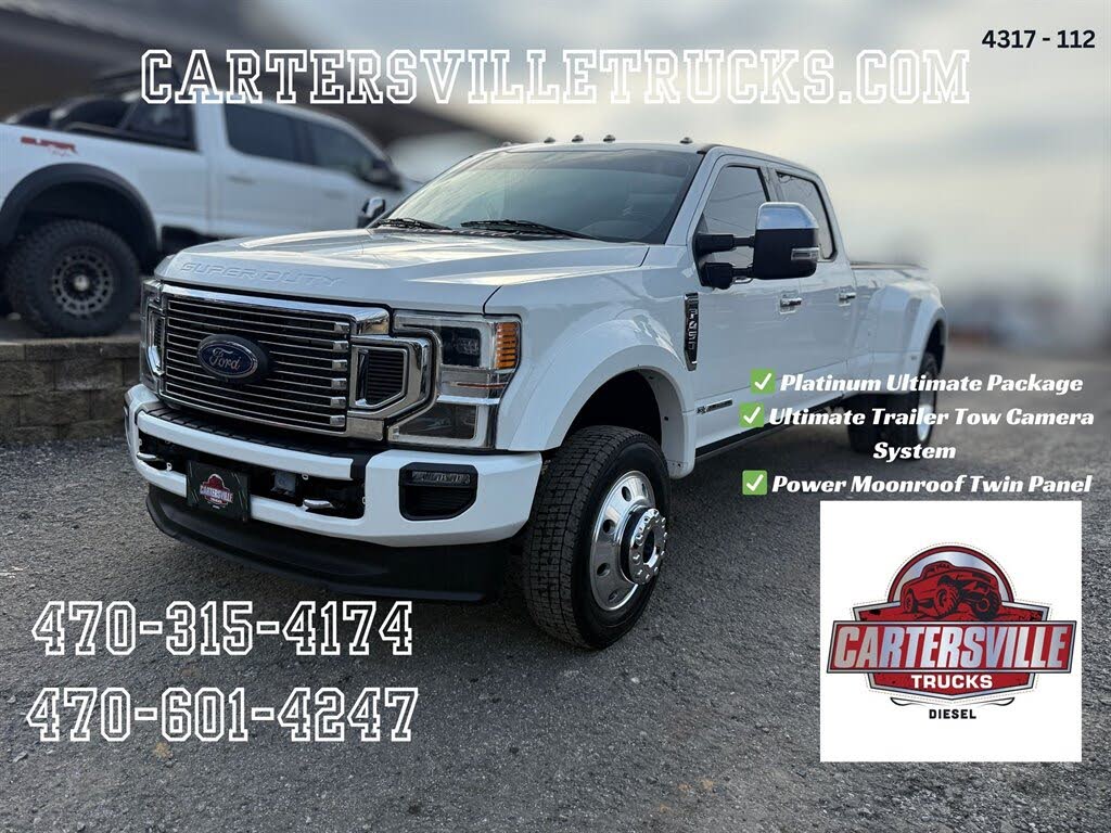 2021 Ford F-450 Super Duty Platinum Crew Cab LB DRW 4WD