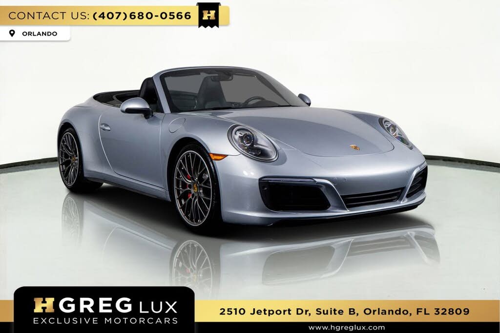 2017 Porsche 911 Carrera 4S Cabriolet AWD
