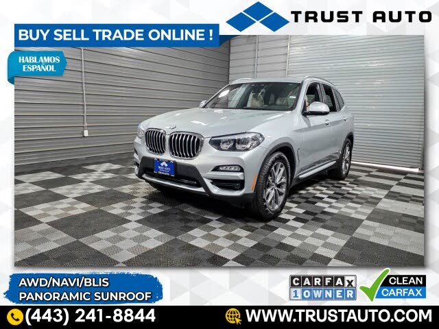 2019 BMW X3 xDrive30i AWD