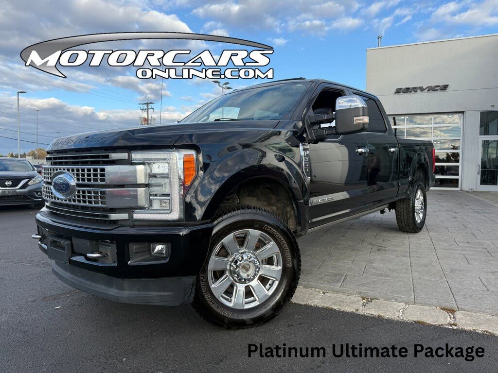 2017 Ford F-350 Super Duty Platinum Crew Cab 4WD