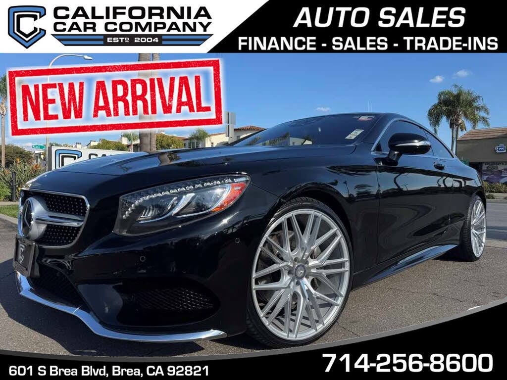 2016 Mercedes-Benz S-Class Coupe S 550 4MATIC