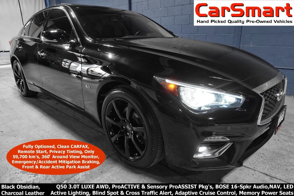 2018 INFINITI Q50 3.0t Luxe AWD