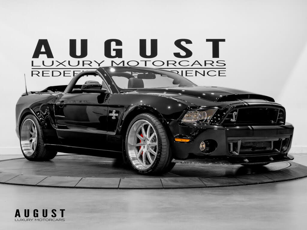 2013 Ford Mustang Shelby GT500 Convertible RWD