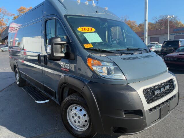 2020 RAM ProMaster 3500 159 High Roof Extended Cargo Van FWD