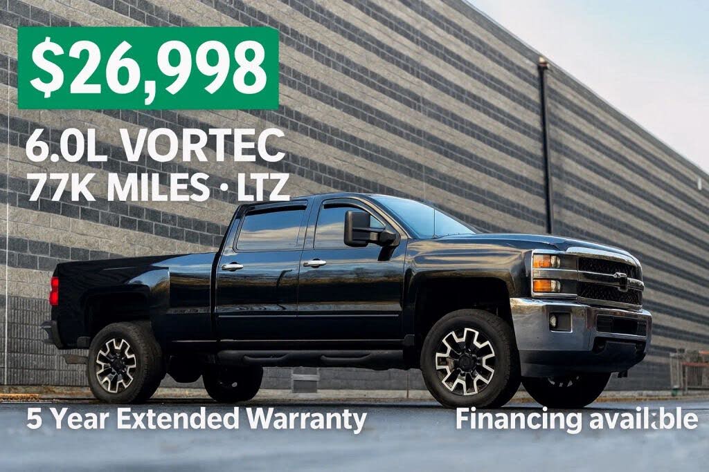 2011 Chevrolet Silverado 2500HD LTZ Crew Cab LB 4WD
