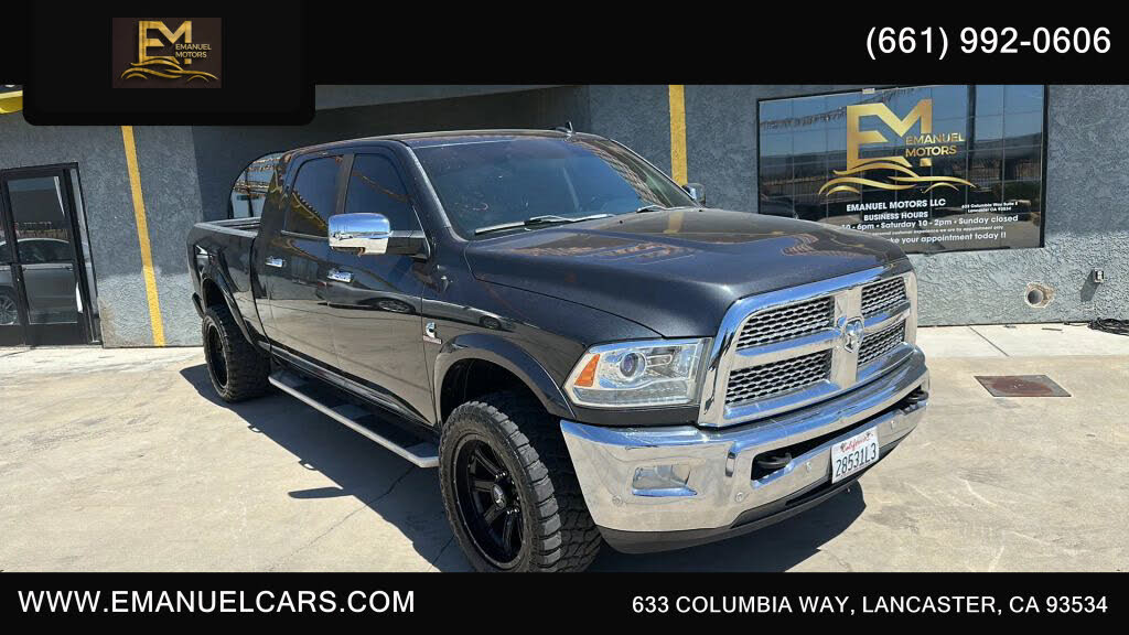 2016 RAM 2500 Laramie Longhorn Mega Cab