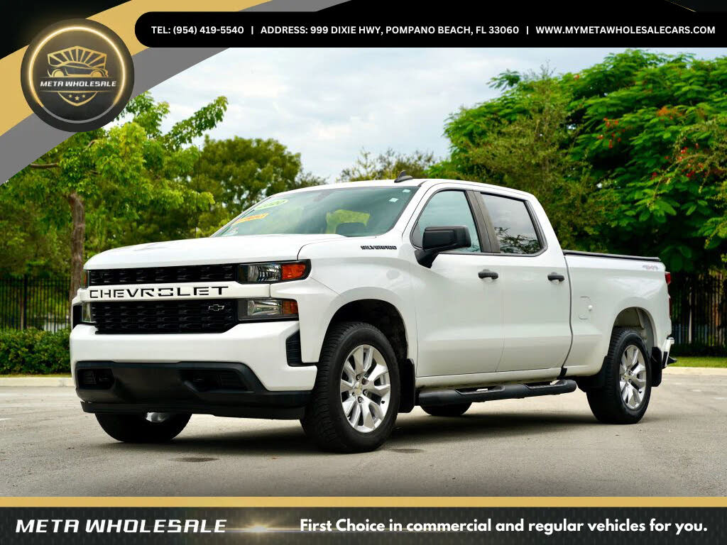 2020 Chevrolet Silverado 1500 Custom Crew Cab 4WD