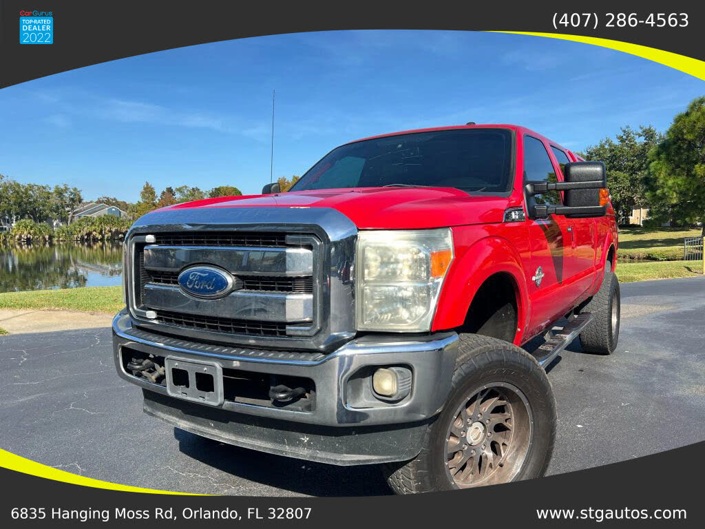 2012 Ford F-250 Super Duty Lariat Crew Cab 4WD