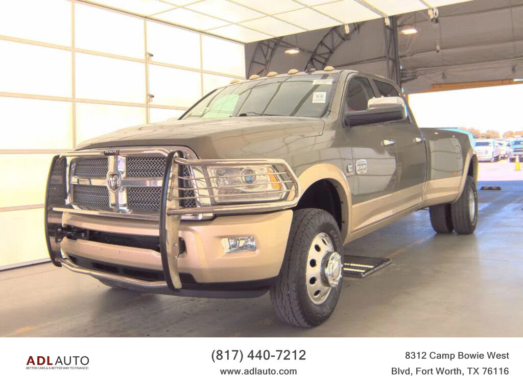 2014 RAM 3500 Laramie Longhorn Crew Cab LB DRW 4WD