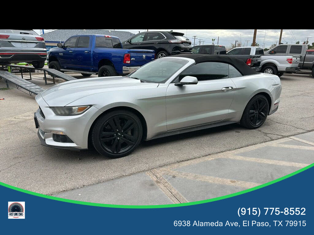 2015 Ford Mustang EcoBoost Premium Convertible RWD