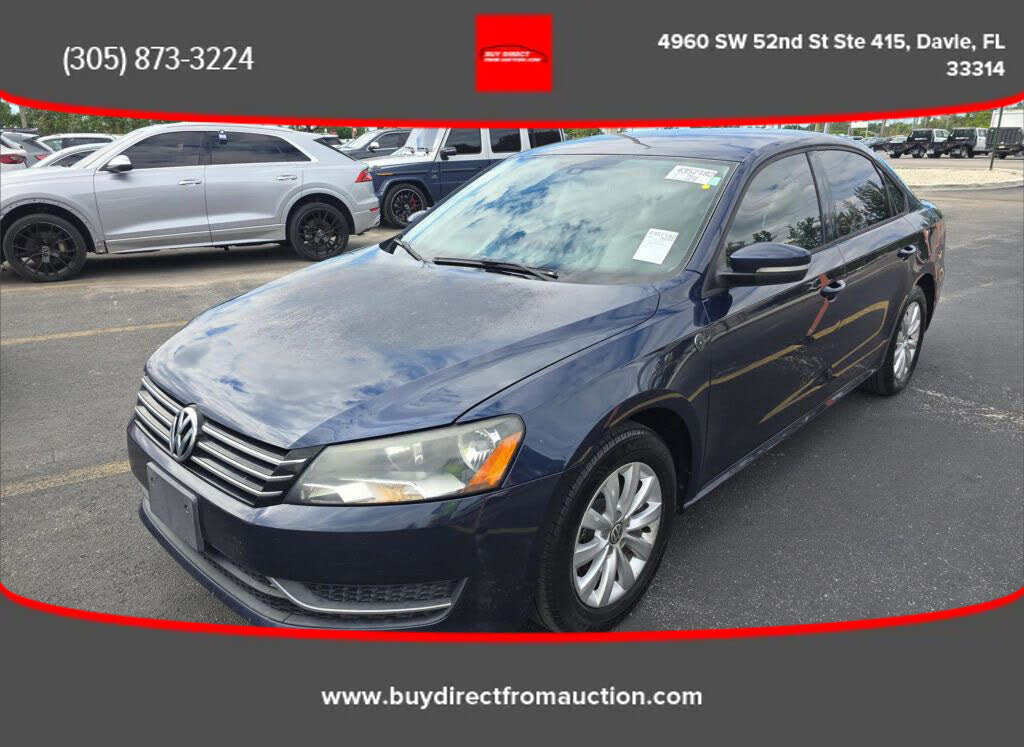 2015 Volkswagen Passat 1.8T Wolfsburg Edition FWD