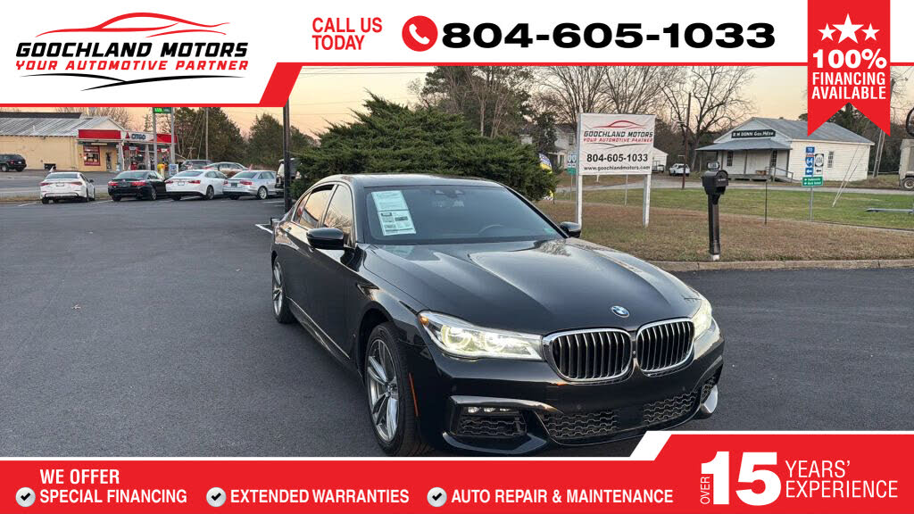 2017 BMW 7 Series 750i RWD