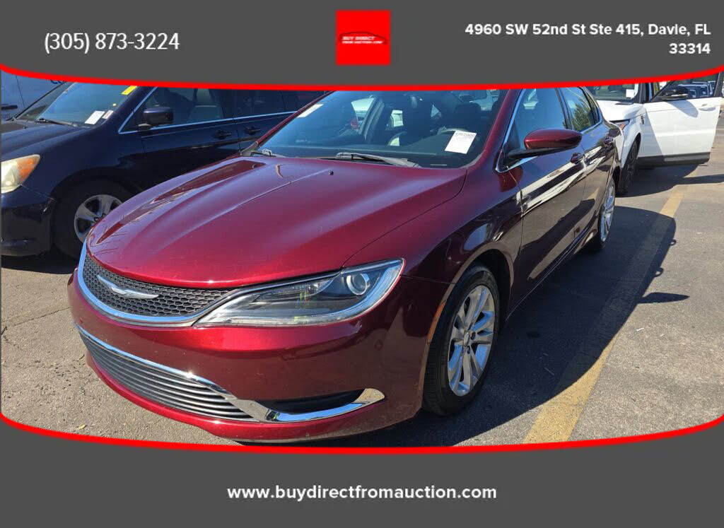 2017 Chrysler 200 Limited Platinum Sedan FWD