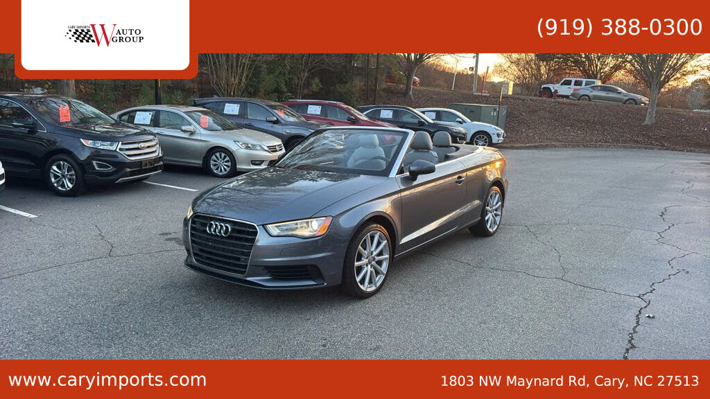2016 Audi A3 2.0T quattro Premium Plus Cabriolet AWD