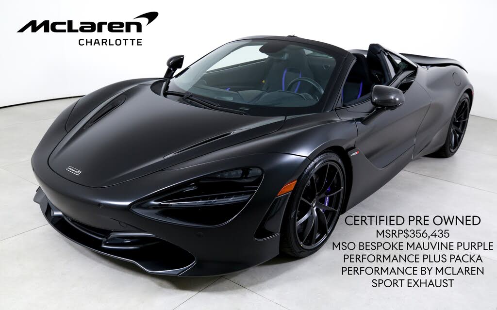 2022 McLaren 720S Performance Spider RWD