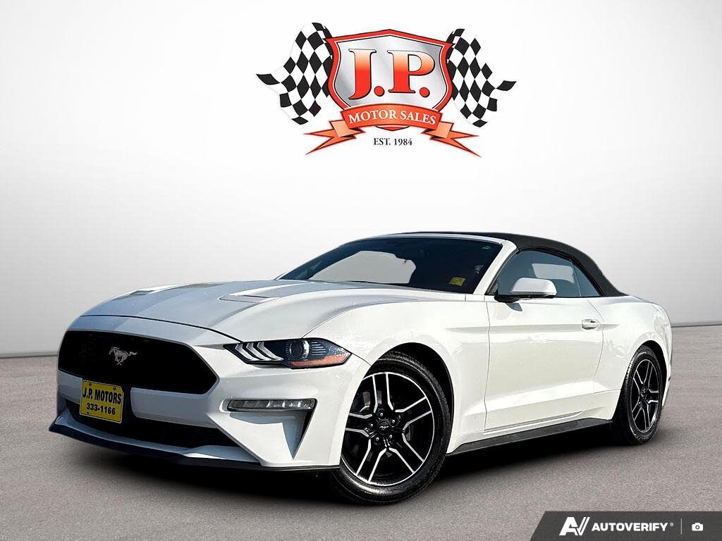 2018 Ford Mustang EcoBoost Convertible RWD