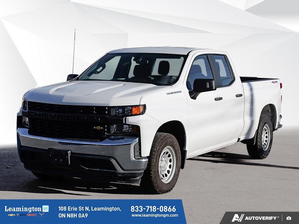 2021 Chevrolet Silverado 1500 Work Truck Double Cab 4WD