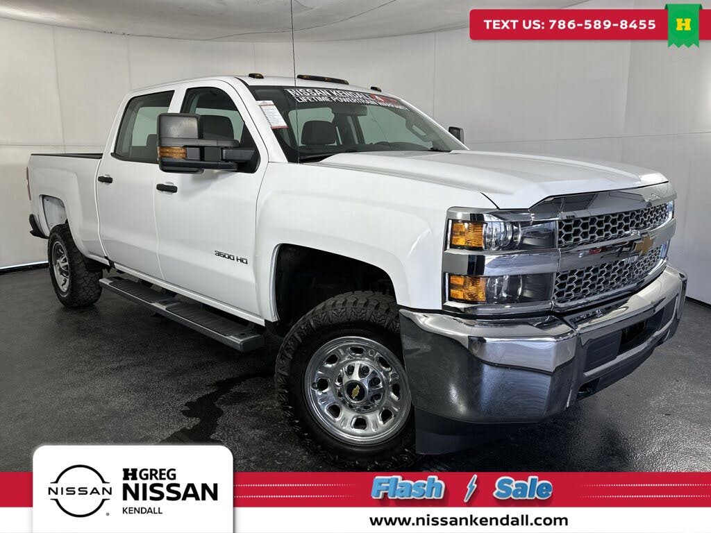 2019 Chevrolet Silverado 3500HD Work Truck Crew Cab 4WD